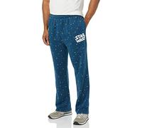 Amazon Essentials Disney | Marvel | Star Wars Pantalon de survêtement en Polaire (Grande Taille Disponible) Homme, Star Wars Logo Ships, L