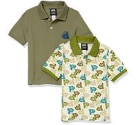 Amazon Essentials Disney | Marvel | Star Wars Polos en piqué à manches courtes Garçon, Lot de 2, Star wars Dark vador, 4 ans