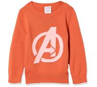Amazon Essentials Disney | Marvel | Star Wars | Princess Pulls ras-du-cou Fille, Avengers Logo - Girls, 10 ans