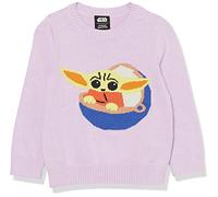 Amazon Essentials Disney | Marvel | Star Wars | Princess Pulls ras-du-cou Fille, Star Wars Grogu - Girls, 11-12 ans