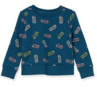 Amazon Essentials Disney | Marvel | Star Wars | Princess Sweatshirt en Polaire à col Rond Fille, Logo Star Wars, 6-7 Ans