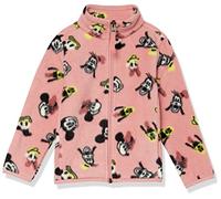 Amazon Essentials Disney | Marvel | Star Wars | Princess Veste molletonnée en Polaire avec Fermeture éclair intégrale Fille, Minnie et Ses Amis, 4 Ans