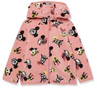 Amazon Essentials Disney | Marvel | Star Wars | Princess Vestes à Capuche en Polaire avec Fermeture éclair intégrale Fille, Minnie et Ses Amis, 2 Ans