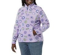 Amazon Essentials Disney | Marvel | Star Wars | Princess Vestes molletonnées en Polaire à Quart de Zip Femme, Marvel Logo, L