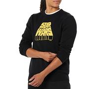Amazon Essentials Disney | Marvel | Star Wars Pulls à col Rond Homme, Logo Star Wars, L