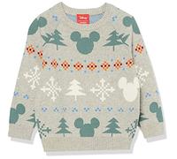 Amazon Essentials Disney | Marvel | Star Wars Pulls ras-du-cou Garçon, Mickey Fair Isle - Boys, 6-7 ans