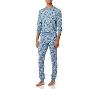 Amazon Essentials Disney | Marvel | Star Wars Pyjama ajusté Homme, Nightmare Santa Jack - Mens Snug-fit, M