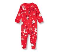 Amazon Essentials Disney | Marvel | Star Wars Pyjamas à Pieds, en Coton, Coupe Ajustée Mixte Bébé, Nightmare Valentine - Sleep & Play, 6-9 mois