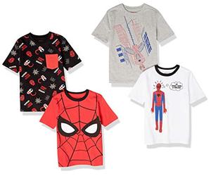 Amazon Essentials Disney | Marvel | Star Wars T-shirts à Manches Courtes Garçon, Packs Multiples