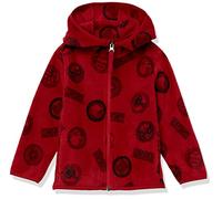 Amazon Essentials Disney | Marvel | Star Wars Veste à Capuche Zippée en Polaire Garçon, Marvel Logo, 4 ans