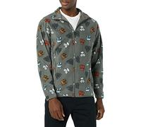 Amazon Essentials Disney | Marvel | Star Wars Veste molletonnée en polaire avec fermeture éclair intégrale Homme, Star wars Dark vador, XS