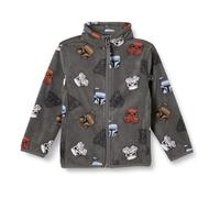 Amazon Essentials Disney | Marvel | Star Wars Veste molletonnée en polaire avec fermeture éclair intégrale Garçon, Star wars Dark vador, 6-7 ans