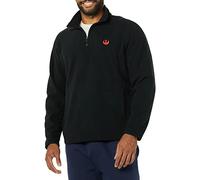 Amazon Essentials Disney | Marvel | Star Wars Vestes molletonnées en Polaire à Quart de Zip Homme, Star Wars Rebel Logo, XXL