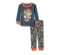 Amazon Essentials Disney Pyjama en coton, coupe ajustée Bébé Garçon, Mots Spider-man, 12 mois