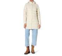 Amazon Essentials Doudoune à Capuche Compacte Légère et Imperméable (Disponible en Grandes Tailles) Femme, Gris Pierre, L