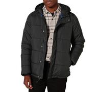Amazon Essentials Doudoune à Capuche Épaisse Homme, Noir, M