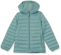 Amazon Essentials Doudoune à Capuche Légère, Paquetable et Résistante à L’Eau Fille, Vert, 5 Ans