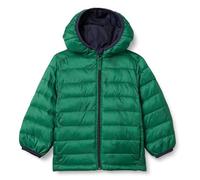 Amazon Essentials Doudoune à Capuche Légère, Paquetable et Résistante à L’Eau Garçon, Vert, 5 Ans