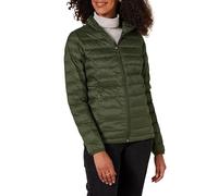 Amazon Essentials Doudoune compacte légère à manches longues résistante à l'eau (disponible en grande taille) Femme, Olive Foncé, S