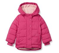Amazon Essentials Doudoune Épaisse à Capuche, Déperlante Fille, Rose, 10 ans