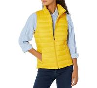 Amazon Essentials Doudoune Pliable Imperméable Légère Femme, Jaune, M