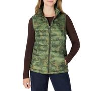 Amazon Essentials Doudoune Pliable Imperméable Légère Femme, Vert Camouflage, XL
