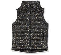 Amazon Essentials Doudoune Pliable Imperméable Légère Fille, Noir Étoiles, 5 Ans