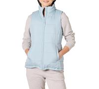 Amazon Essentials Doudoune sans Manches Zippée Épaisseur Moyenne Femme, Bleu Grisé, XL
