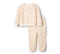 Amazon Essentials Ensemble de Sweat-Shirt Unisexe à col Rond en Coton pour Tout-Petits, Lapin Taupe Ivoire, Nouveau-né