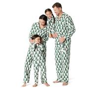 Amazon Essentials Ensembles de Pyjama de Noël Coupe Décontractée en Flanelle Douce Assortis pour Toute la Famille Homme, Arbres d'hiver, S