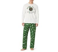 Amazon Essentials Ensembles de Pyjama en Flanelle Homme, Boba Fett, XS