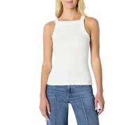 Amazon Essentials Femme Débardeur Côtelé à Encolure Haute, Extensibilité Constante, Coupe Ajustée