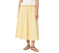 Amazon Essentials Femme Jupe mi-Haute en Popeline de Coton Extensible avec Taille élastique