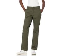 Amazon Essentials Femme Pantalon Chino en Textile Sergé Extensible à Coupe Ajustée et Jambe Droite