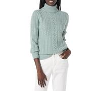 Amazon Essentials Femme Pull Col Roulé en Maille Torsadée Style Irlandais (Grandes Tailles Disponibles)