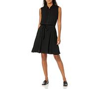 Amazon Essentials Femme Robe-Chemise Tissée À Coupe Décontractée sans Manches