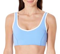 Amazon Essentials Femme Soutien-Gorge de Sport Active FormFlex à Col en V et Bordure Contrastante, Ultra Doux, Soutien Léger
