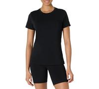 Amazon Essentials Femme T-Shirt Léger d’Entraînement et de Yoga à Manches Courtes et Col Rond en Coton Doux Adapté aux Activités Physiques, Coupe Classique