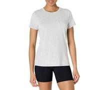Amazon Essentials Femme T-Shirt Léger d’Entraînement et de Yoga à Manches Courtes et Col Rond en Coton Doux Adapté aux Activités Physiques, Coupe Classique