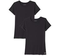 Amazon Essentials Femme Tech Stretch T-Shirt Col Rond à Manches Courtes