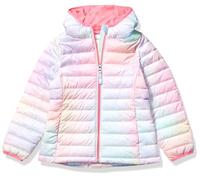 Amazon Essentials Fille Doudoune à Capuche Légère, Paquetable et Résistante à L’Eau