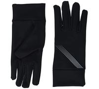 Amazon Essentials Gants de Course Homme, Noir, S