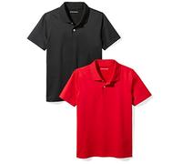 Amazon Essentials Garçon Polos Active Performance à Manches Courtes