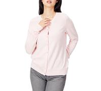 Amazon Essentials Gilet Col Rond Léger (Grandes Tailles Disponibles) Femme, Rose Clair, S