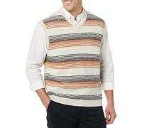 Amazon Essentials Gilet en Laine d'agneau Homme, Gris Pâle Ombre, XXL