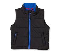 Amazon Essentials Gilet Matelassé d’Extérieur Épais Garçon, Noir, 6-7 ans