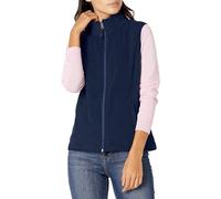 Amazon Essentials Gilet Polaire Doux sans Manches À Coupe Classique (Disponible en Grande Taille) Femme, Bleu Marine, XL