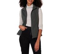 Amazon Essentials Gilet Polaire Doux sans Manches À Coupe Classique (Disponible en Grande Taille) Femme, Charbon Chiné, L