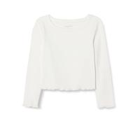 Amazon Essentials Haut Côtelé Court à Manches Longues pour Fille