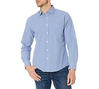 Amazon Essentials Homme Chemise en Popeline à Manches Longues, Style Décontracté, Coupe Standard